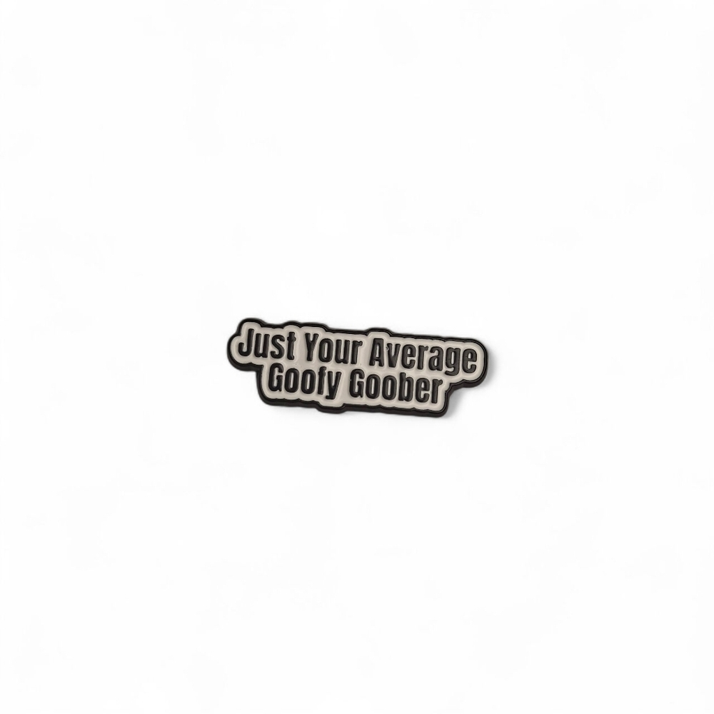 SpongeBob SquarePants "Just Your Average Goofy Goober" Enamel Pin / Brooch